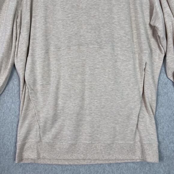 Lululemon Heathered Cashew Seek Stillness Hoodie Pullover Size L/XL - Picture 4 of 10